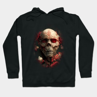 skull and roses, from the garden of death Hoodie